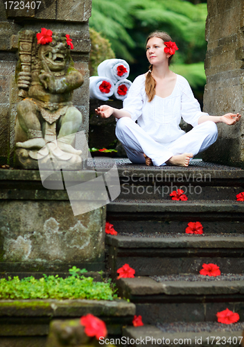 Image of Yoga outdoors