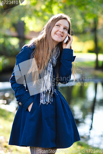 Image of Girl with phone