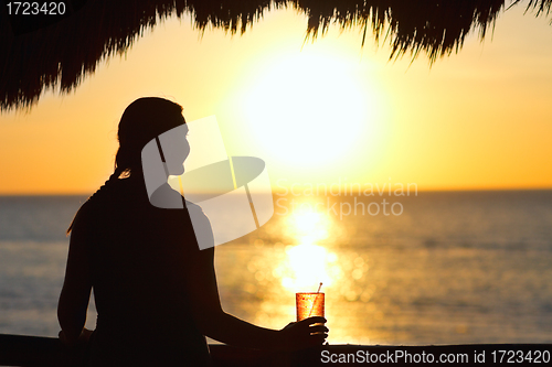 Image of Sunset drink