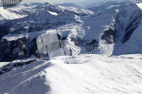 Image of Ski slope for freeride