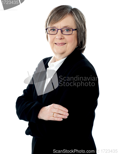 Image of Closeup shot of successful businesswoman