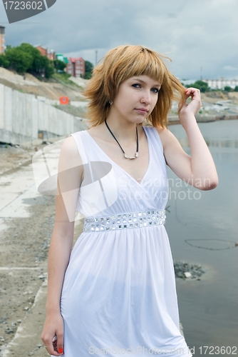 Image of Red hair woman