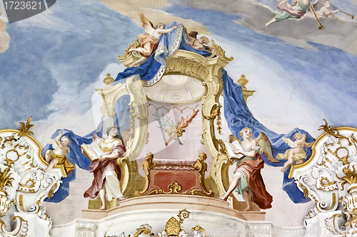 Image of Wieskirche in Bavaria Germany