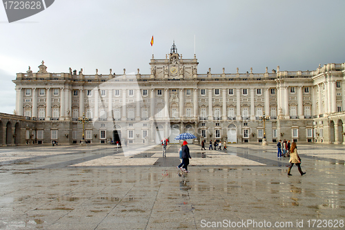 Image of Royal palace in Madrid