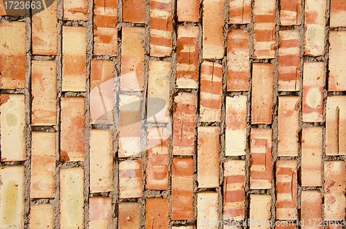 Image of Red brick wall. 