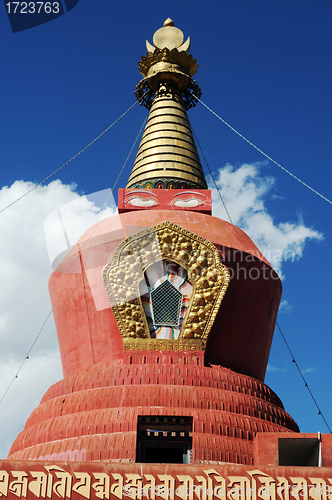 Image of Tibetan stupa