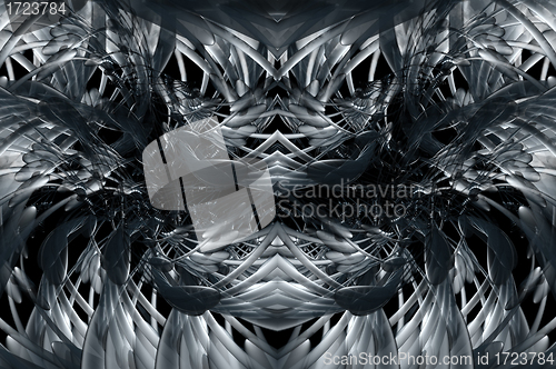 Image of Metallic background pattern