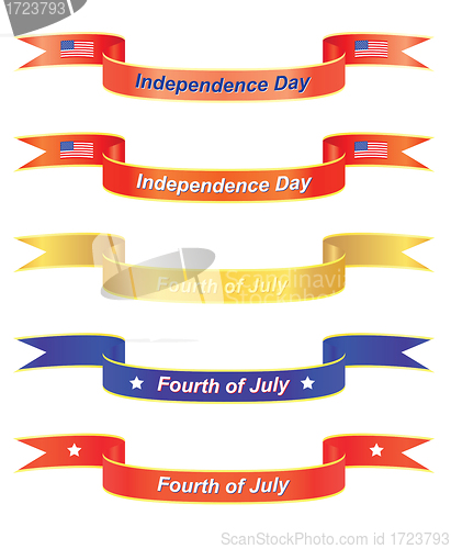 Image of Independence Day banners