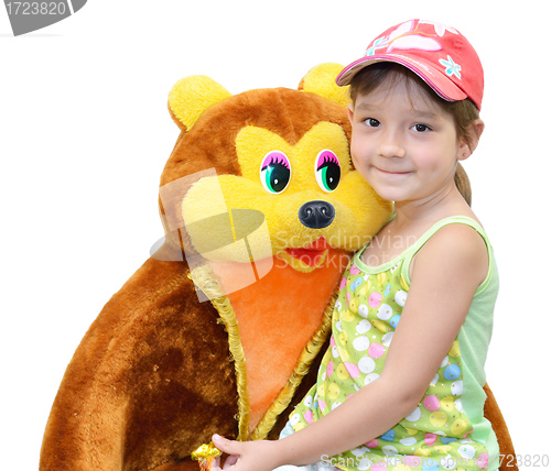 Image of The Child and toy