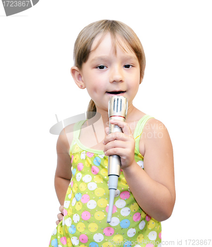 Image of The Child and microphone