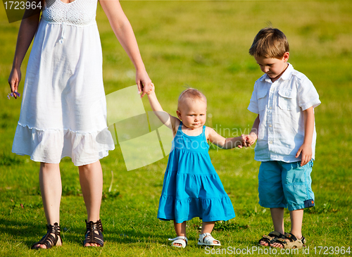 Image of Family fun outdoors