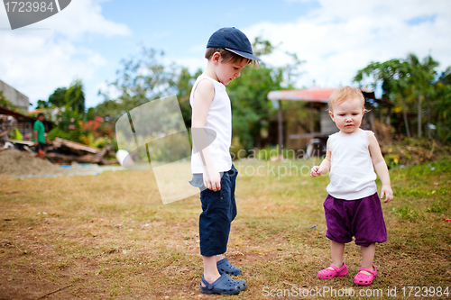 Image of Brother and sister