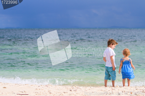 Image of Kids on the beach
