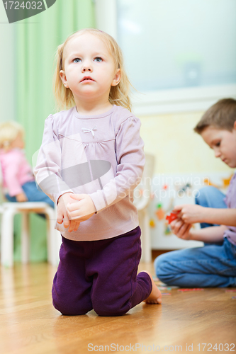 Image of Two kids at home