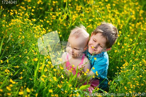 Image of Brother and little sister