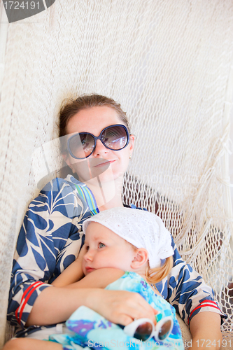 Image of Mother and daughter portrait