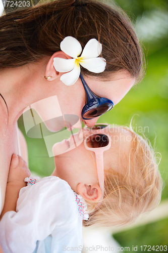 Image of Mother and daughter portrait