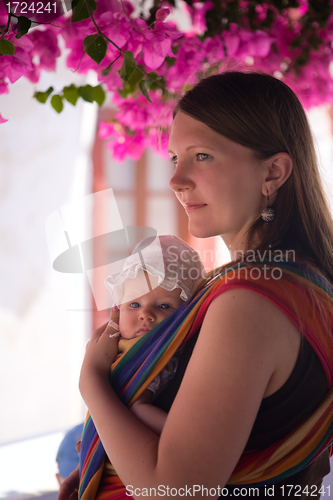 Image of Mother and daughter portrait