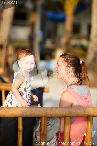 Image of Mother and daughter