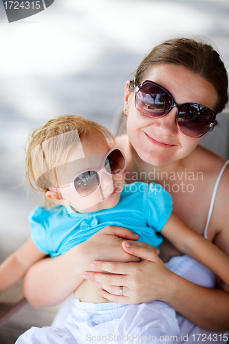 Image of Mother and daughter portrait