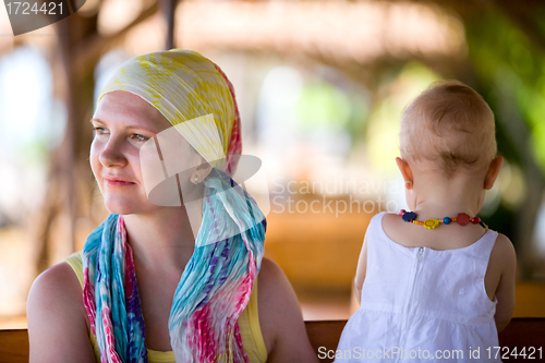 Image of Mother and daughter