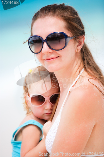 Image of Mother and daughter portrait