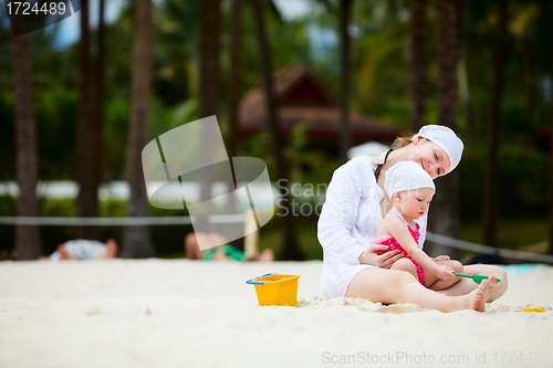 Image of Family beach vacation