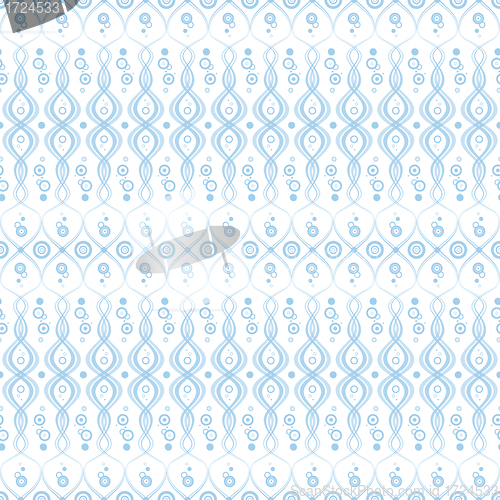 Image of Seamless Circles and Dots Pattern