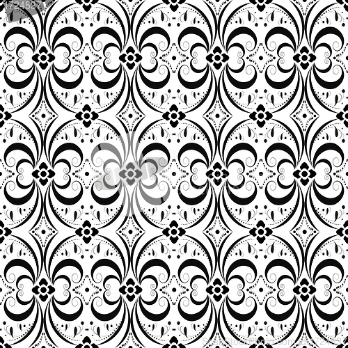 Image of Seamless Floral Pattern