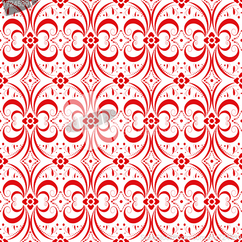 Image of Seamless Floral Pattern