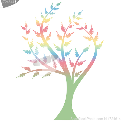 Image of Art Tree Silhouette 