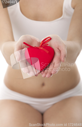 Image of Holding heart in hands