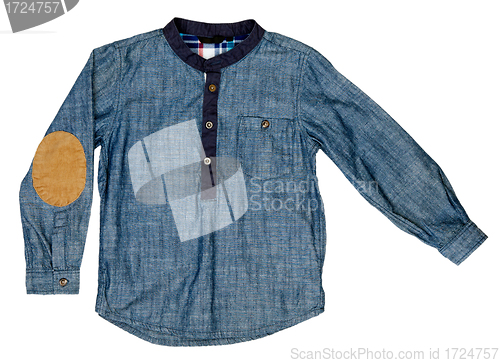 Image of denim shirt