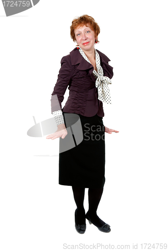 Image of Portrait of middle-aged woman