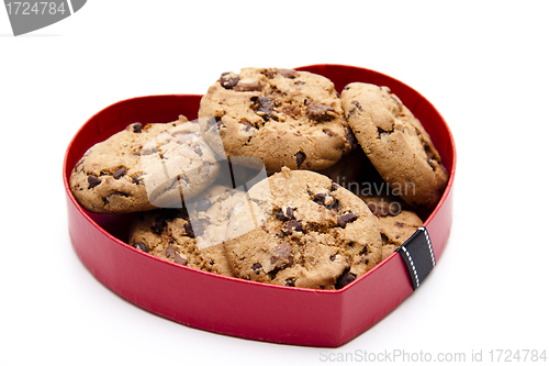 Image of Cookies in the heart