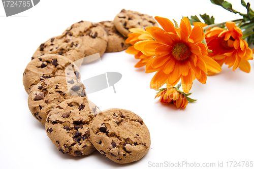 Image of Cookies with flowers