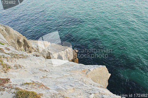 Image of coast in france