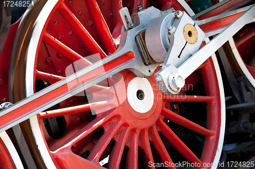 Image of red wheel