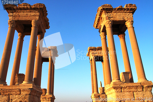 Image of Relics of Palmyra in Syria