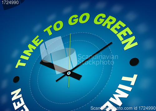 Image of Time to go green