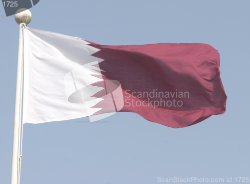 Image of Qatari flag