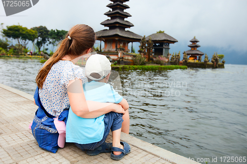 Image of Mother and son in Bali