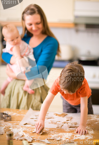 Image of Family Baking