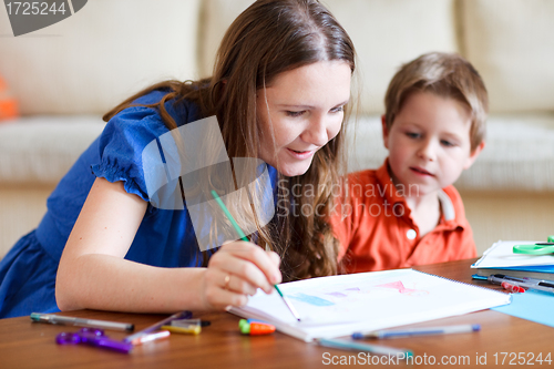 Image of Family drawing