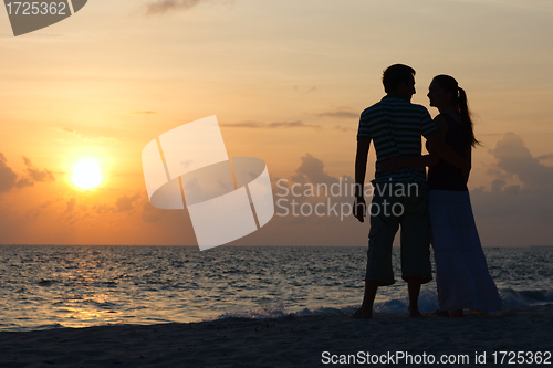 Image of Sunset couple