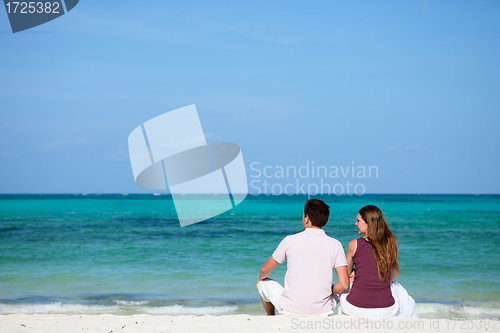 Image of Couple on the beach