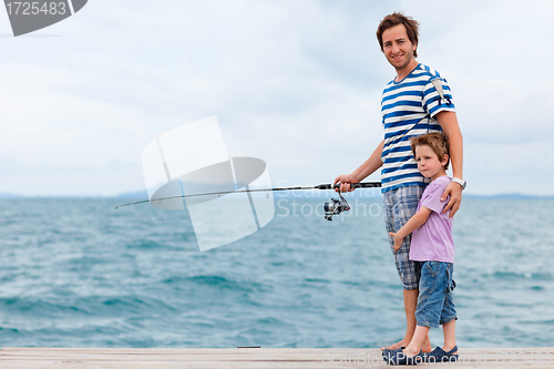 Image of Family fishing