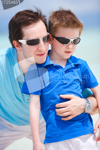 Image of Father and son
