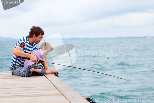 Image of Family fishing