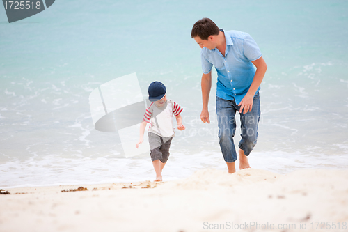 Image of Father and son